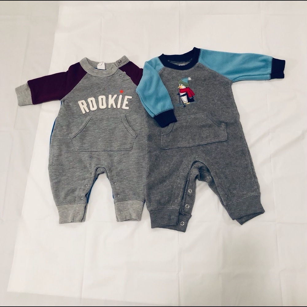 Baby Boy One - Piece Fleece Bundle